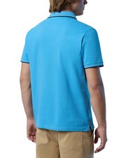 NORTH SAILS COLLAR STRIPED Tricou polo cu maneca scurta din bumbac albastru cerul - maiou Polo - 2