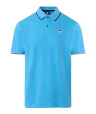 NORTH SAILS COLLAR STRIPED Tricou polo cu maneca scurta din bumbac albastru cerul - maiou Polo - 5