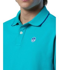 NORTH SAILS COLLAR STRIPED Tricou polo cu maneca scurta din bumbac ceramică - maiou Polo - 4