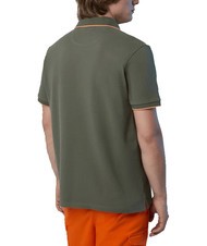 NORTH SAILS COLLAR STRIPED Tricou polo cu maneca scurta din bumbac măsline prăfuite - maiou Polo - 2