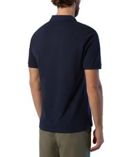 NORTH SAILS BASIC Tricou polo cu maneca scurta din bumbac albastru marin - maiou Polo - 2