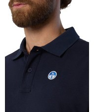 NORTH SAILS BASIC Tricou polo cu maneca scurta din bumbac albastru marin - maiou Polo - 3