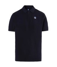 NORTH SAILS BASIC Tricou polo cu maneca scurta din bumbac albastru marin - maiou Polo - 4