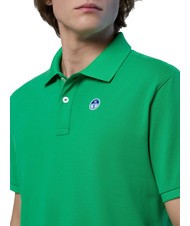 NORTH SAILS BASIC Tricou polo cu maneca scurta din bumbac albina verde - maiou Polo - 3