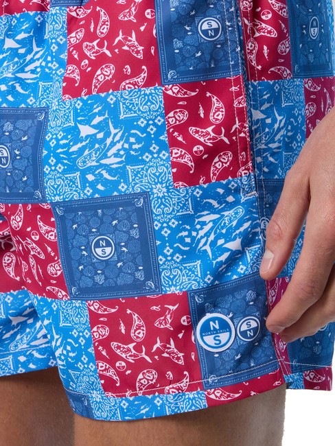 VOLLEY Costum de baie boxer imprimat combo 42 - Costume de baie