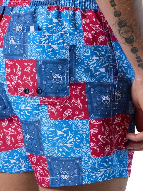 VOLLEY Costum de baie boxer imprimat combo 42 - Costume de baie