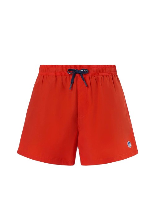 VOLLEY Costum de baie boxer cu logo portocaliu deschis - Costume de baie