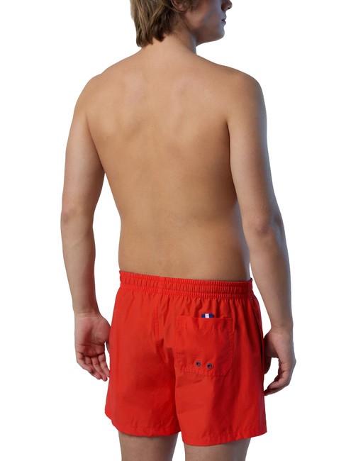 VOLLEY Costum de baie boxer cu logo portocaliu deschis - Costume de baie