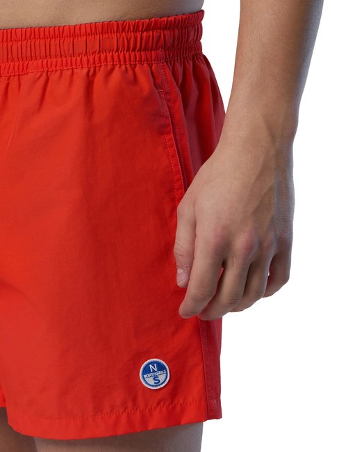 VOLLEY Costum de baie boxer cu logo portocaliu deschis - Costume de baie