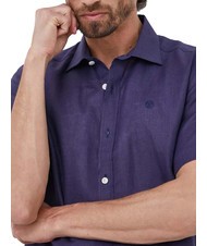 NORTH SAILS N|S Cămașă din in cu mâneci scurte albastru marin - Cămăși pentru bărbați - 3