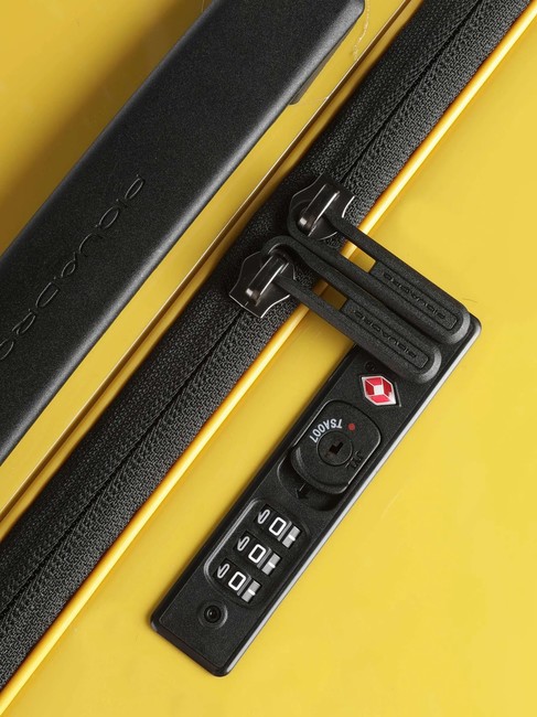 PQ-LIGHT Cărucior de dimensiune medie galben - Trolere rigide