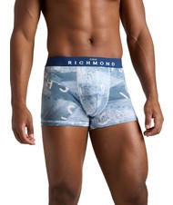 JOHN RICHMOND FOZ 3 Boxer Trunks wh/albastru/d. - Slip pentru bărbați - 4