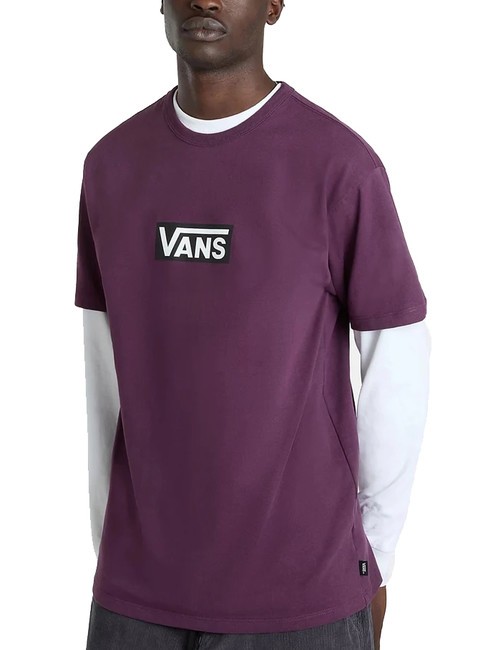 OFF THE WALL II DROP Tricou din bumbac cu maneca scurta vin de mure - tricou