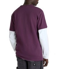 VANS OFF THE WALL II DROP Tricou din bumbac cu maneca scurta vin de mure - tricou - 5