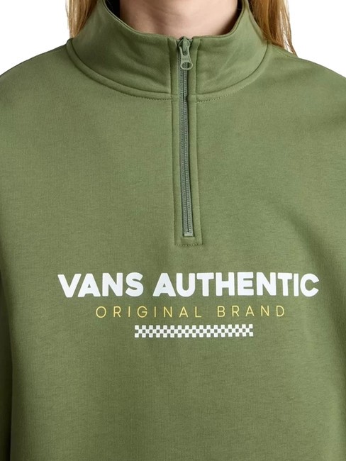 VANS SPORT Hanorac cu g&acirc;t &icirc;nalt olivine - hanorace