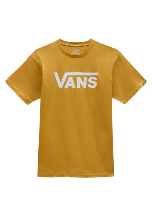 CLASSIC Tricou din bumbac cu maneca scurta narcisa/alb - tricou