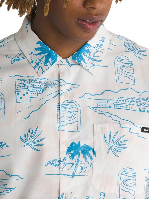 DAVISTA Cămașă din bumbac cu m&acirc;neci scurte Bezea - Cămăși pentru bărbați