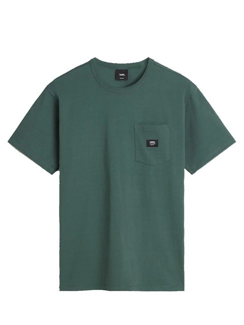 OFF THE WALL II POCKET Tricou din bumbac cu buzunar bistro verde - tricou