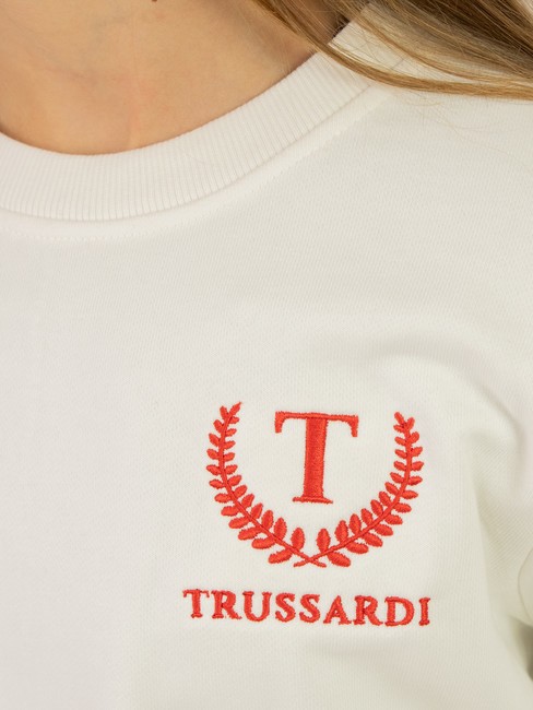 STRAUB KIDS Trening hanorac și pantaloni alb murdar/rosu - Treninguri pentru copii