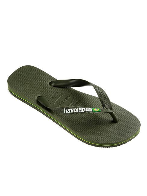 BRASIL LOGO Încălțăminte bărbătească verde/verde - Pantofi unisex