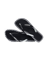 HAVAIANAS TOP CHECKMATE Papuci flip-flop ICE GREY - Pantofi unisex - 4