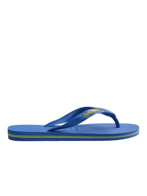 BRASIL LOGO NEON Papuci flip-flop albastru stea/albastru stea - Pantofi unisex