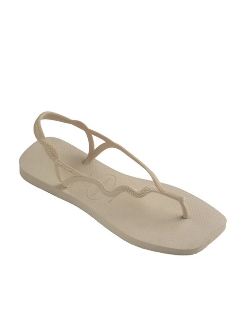 SOLEIL Sandale flip-flop bej - Pantofi femei