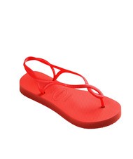 HAVAIANAS LUNA FLATFORM Sandale flip-flop cu formă plată somon - Pantofi femei - 3