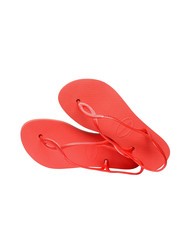 HAVAIANAS LUNA FLATFORM Sandale flip-flop cu formă plată somon - Pantofi femei - 6