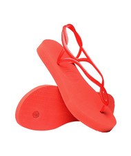 HAVAIANAS LUNA FLATFORM Sandale flip-flop cu formă plată somon - Pantofi femei - 5