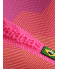 HAVAIANAS BRASIL FRESH Slapi de cauciuc piersică - Pantofi unisex - 4