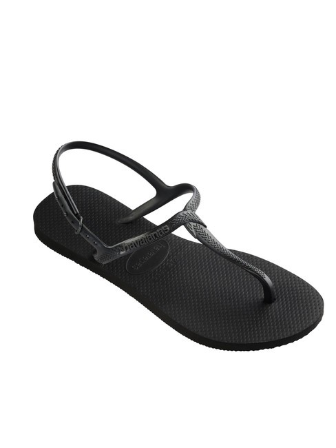 TWIST Papuci flip-flop BLACK - Pantofi femei