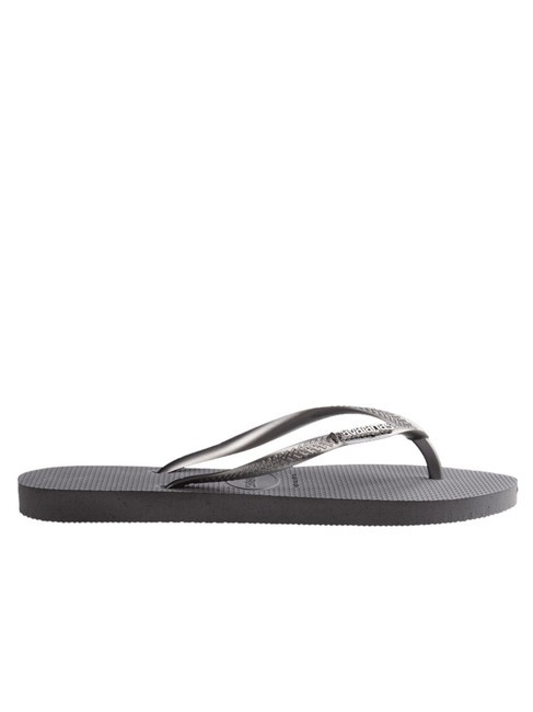 SLIM LOGO Papuci flip-flop oțel / gri - Pantofi femei