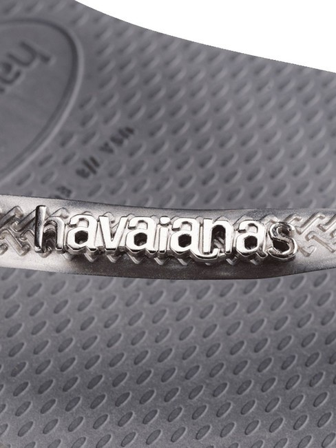 SLIM LOGO Papuci flip-flop oțel / gri - Pantofi femei