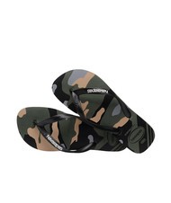 HAVAIANAS Haltere TOP CAMU măsline verde/negru - Pantofi unisex - 3