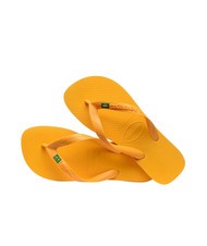 HAVAIANAS  BRASIL LOGO Flip flops pop galben - Pantofi unisex - 6