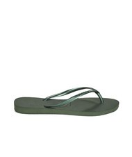 HAVAIANAS flip flops SLIM olivegreen - Pantofi femei - 2