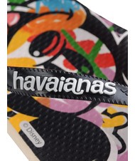 HAVAIANAS DISNEY STYLISH Papuci flip-flop bej/negru/portocaliu sânge - Pantofi unisex - 4