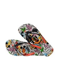 HAVAIANAS DISNEY STYLISH Papuci flip-flop bej/negru/portocaliu sânge - Pantofi unisex - 5