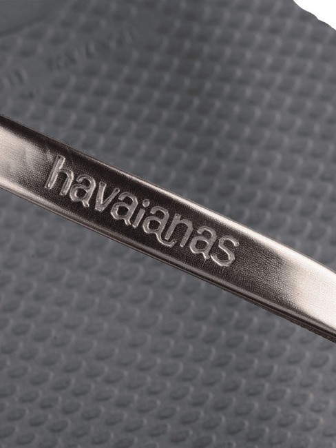 YOU METALLIC Slapi de cauciuc oțel gri/grafit metalic - Pantofi femei