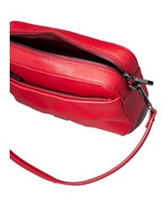 CALVIN KLEIN DIAMOND QUILT  Geantă mini de umăr, cu curea de umăr salvie stacojie - Genți femei - 3