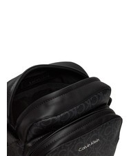 CALVIN KLEIN MUST  Geanta pentru barbati negru/rosu - Genți de umăr bărbați - 3