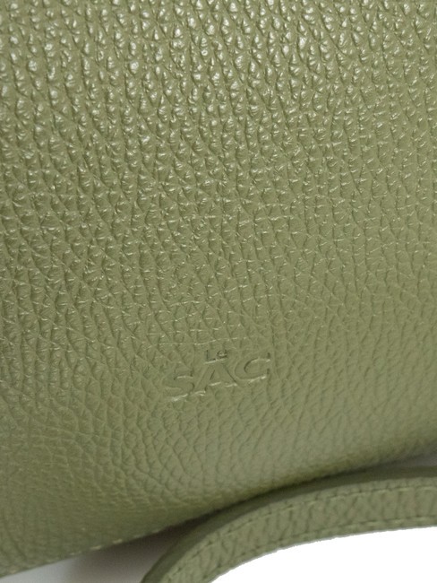 ALICE Geanta de mana din piele cu bareta de umar măsline - Genți femei