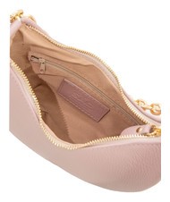 LESAC GIUDITTA Geanta hobo din piele cu lant roz milenar - Genți femei - 6