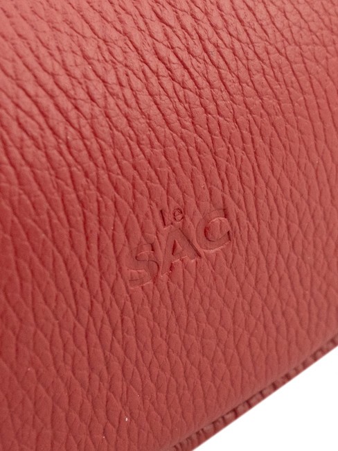 GIUDITTA Geanta hobo din piele cu lant roşu - Genți femei