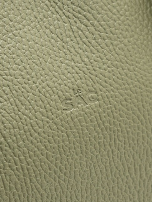 CHIARA Geantă shopper din piele Dollar măsline - Genți femei