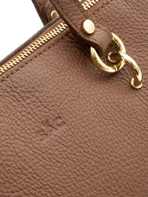 VIOLA  Geanta de cumparaturi din piele ars - Genți femei