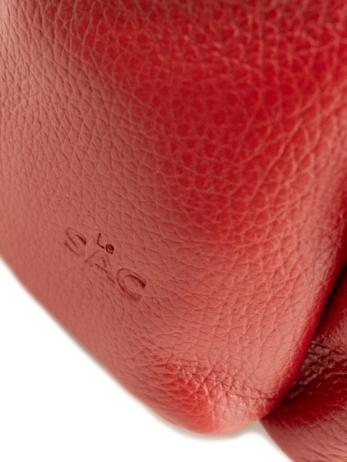 VANESSA Rucsac Dollar din piele roşu - Genți femei