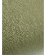 LESAC GELSO Rucsac din piele măsline - Genți femei - 7