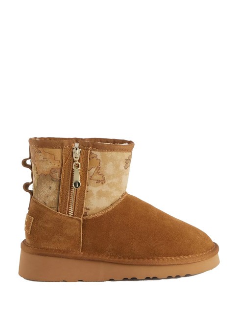 GEO SHOES Botine captusite NATURAL - Pantofi femei